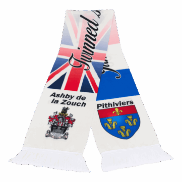 Bedrukte sjaal op maat