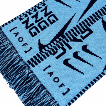 Jacquard sjaal op maat
