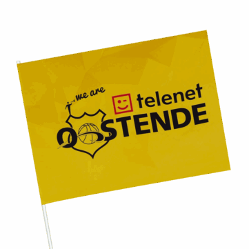 Papieren zwaaivlaggetjes